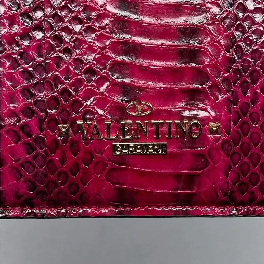 Valentino Garavani Snake Embossed Leather iPad Mini Case